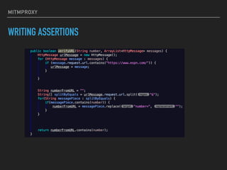 Mitmproxy presentation 3:14 | PPT