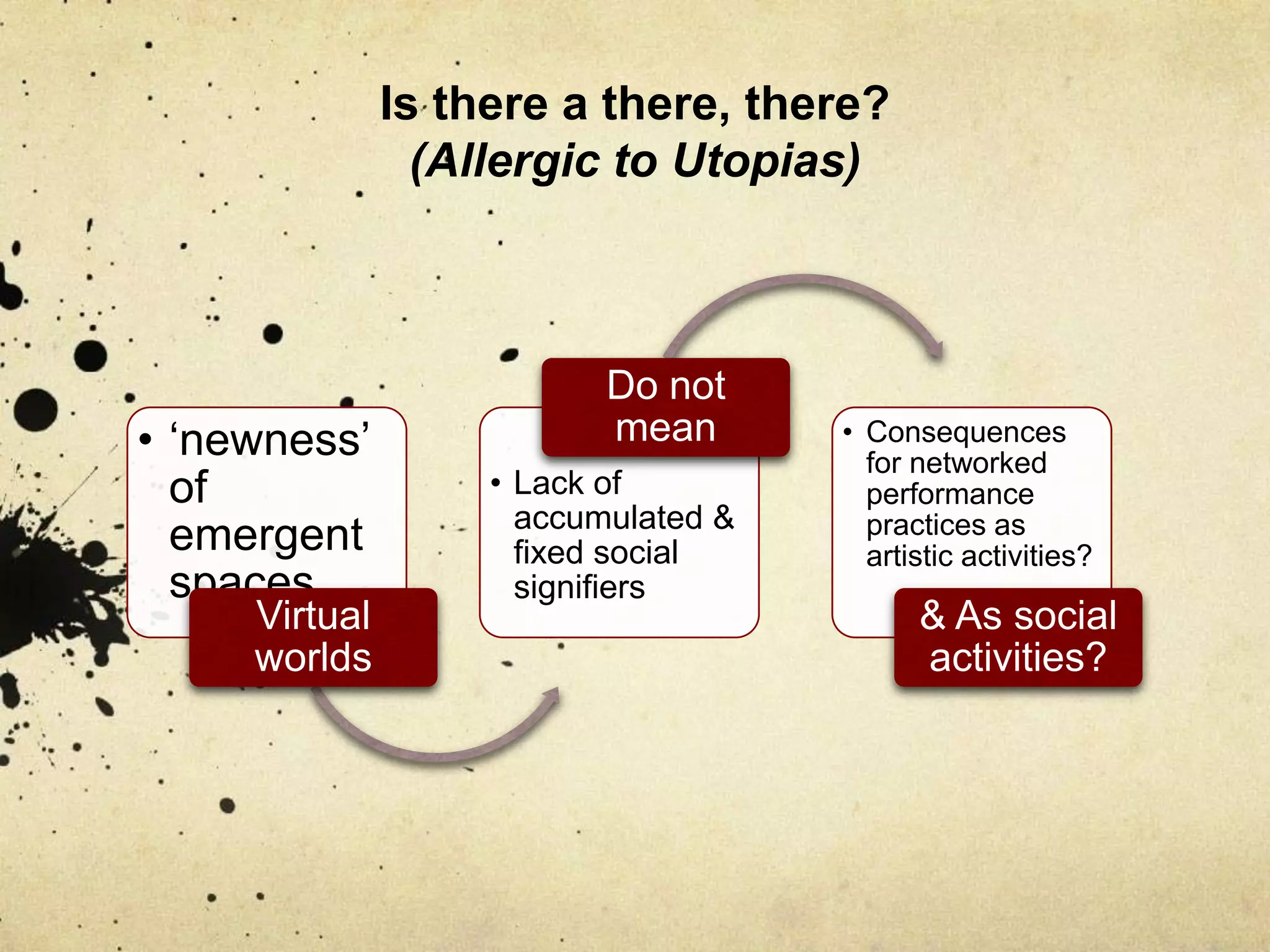 A revolution that does not achieve this might have changed “ideological superstructures, institutions or political apparatuses”, but has failed to change life itself.