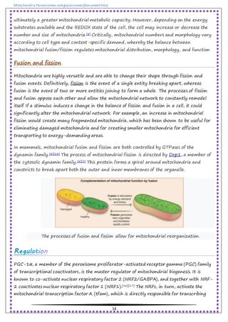 Mitochondria | PDF
