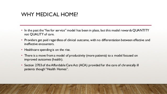 Medical home model affordable care act Medical home model affordable care act