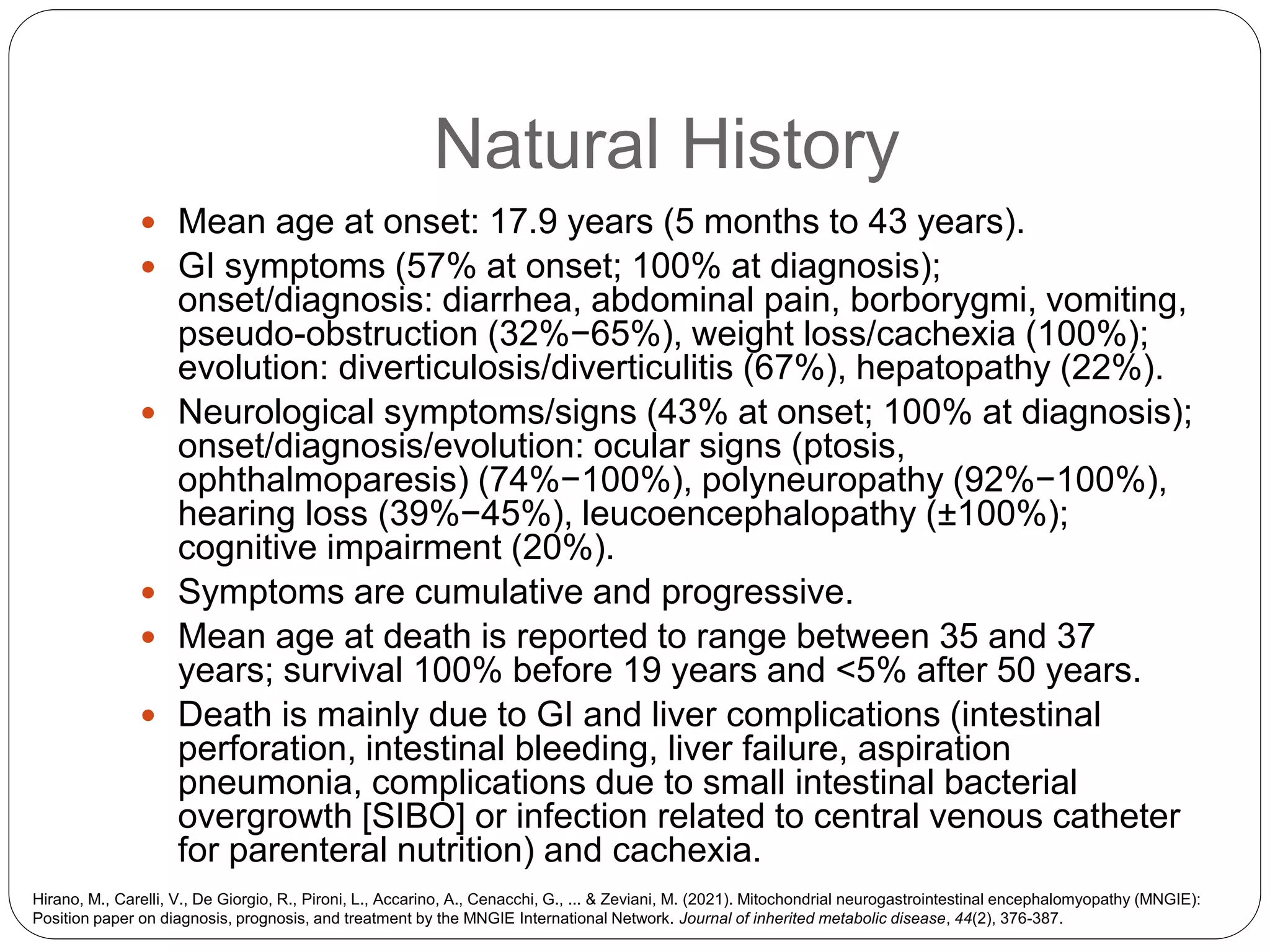 Mitochondrial Neurogastrointestinal Encephalomyopathy (MNGIE).pptx