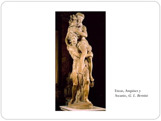 Eneas, Anquises y Ascanio,  G. L. Bernini 