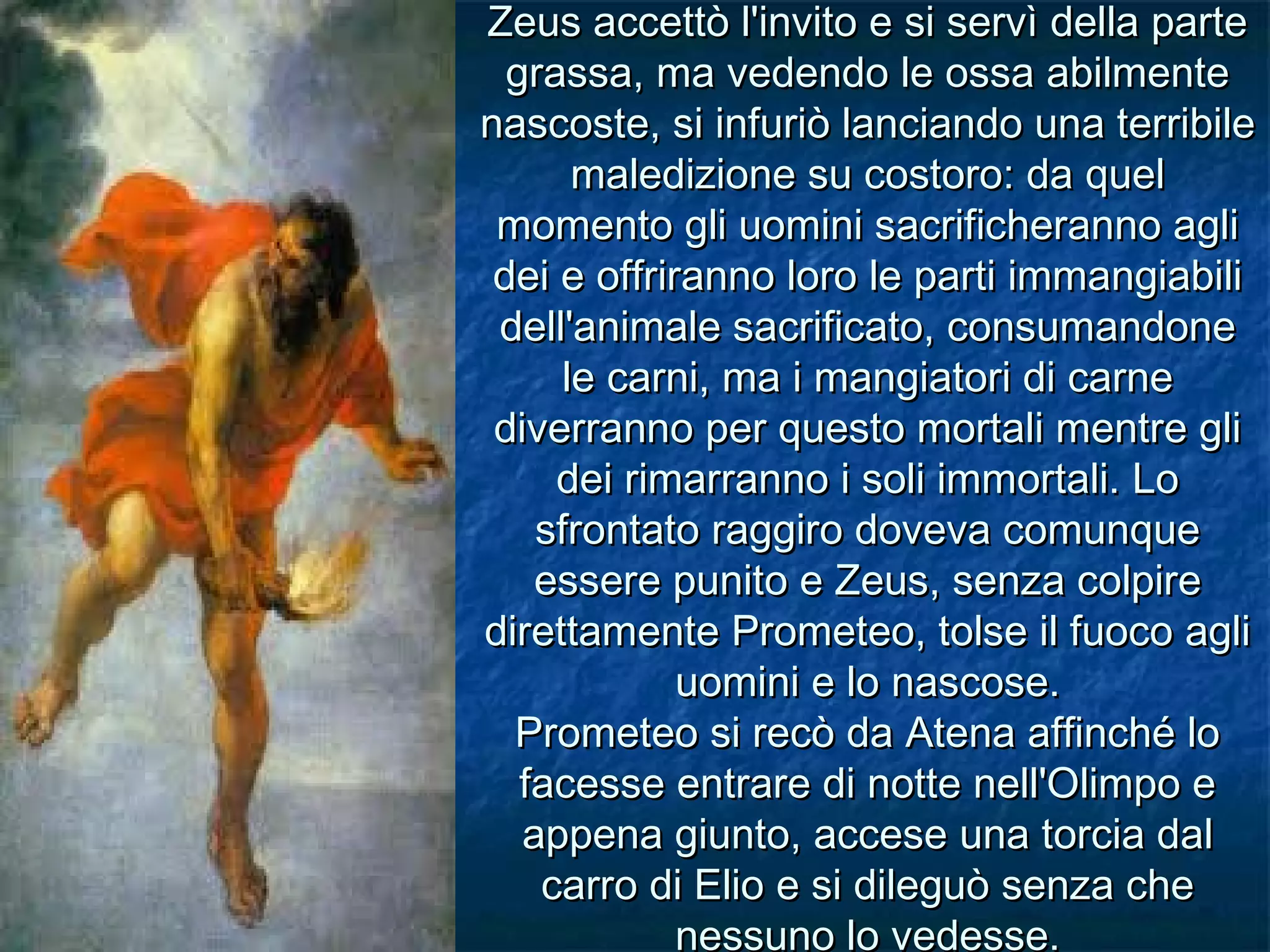 Mito di Prometeo | PPT