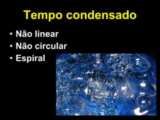 Tempo condensado Não linear Não circular Espiral 