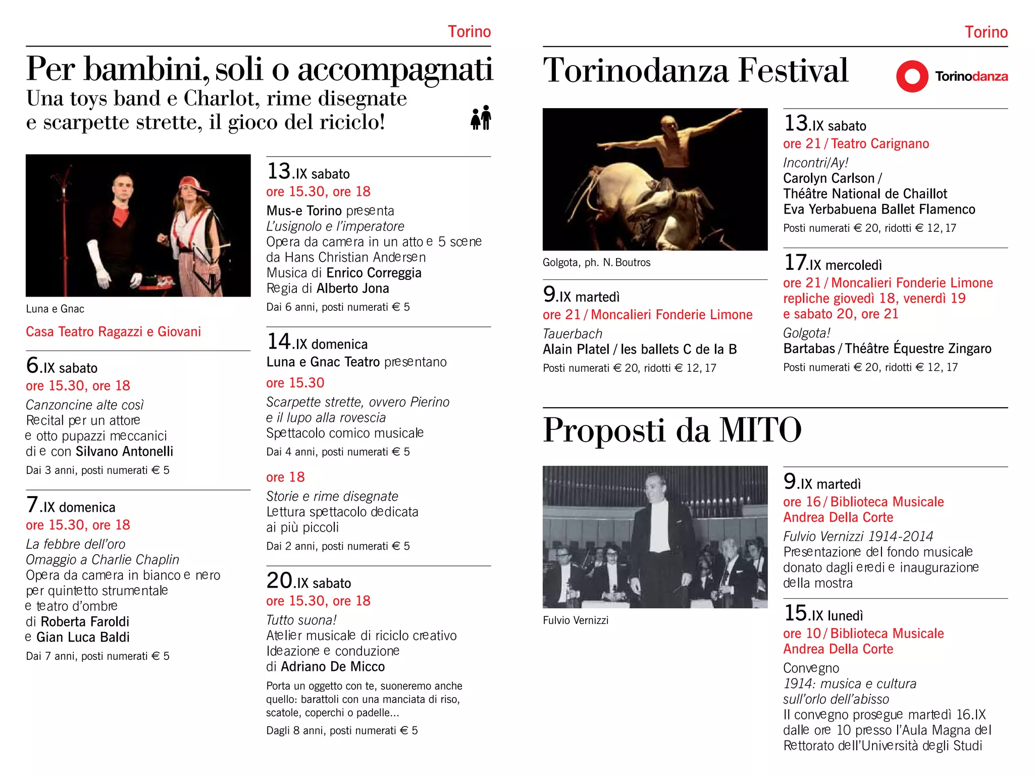Christian Rime Programma Mito Settembre Musica 2014 a Torino | PDF