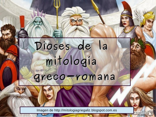Resultado de imagen para mitologia grecorromana