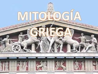 Mitologia grega- Presentación visual sobre los dioses griegos