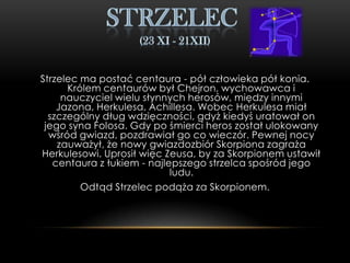 Mitologia i znaki zodiaku | PPTX | Astrology | Religion & Spirituality