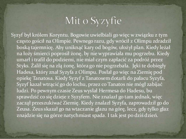 Mitologiczne Krainy Sprawdzian Klasa 5 Chomikuj Mitologiczne krainy