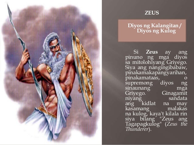 Mitolohiyang Pilipino Diyos At Diyosa Kwento Mitolohiyanggriyego 111013063031-phpapp01student output1.1