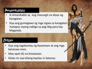 diyos diyosa mga pilipino mitolohiyang sino pilipinas