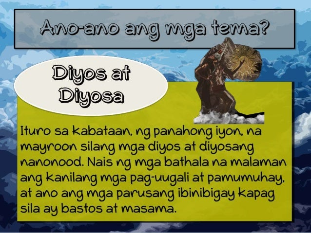 Mitolohiyang Pilipino Diyos At Diyosa Kwento Sino Sino Ang Mga Kilalang Diyos At Diyosa Ng Mitolohiyang Pilipino