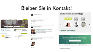 Bleiben Sie in Kontakt!
 
