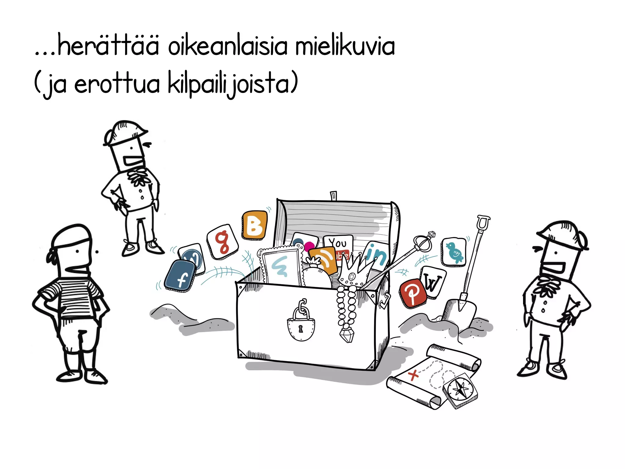 ...herättää oikeanlaisia mielikuvia
(ja erottua kilpailijoista)
 