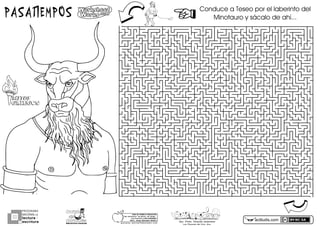 PROGRAMA
NACIONAL DE
lectura
escritura
Y
Esc. Prim. Vicente Guerrero
Los Placeres del Oro, Gro.
g o n z a l e z _ m o l i n a 7 9 @ h o t m a i l . c o m
PORhUNhMODELOhEDUCATIVO
Sinhmemorizar,hsinhgritos,hsinhmiedo...
máshhumanohyhSINhEXÁMENES
Mtro.hJesúshGonzálezhMolina actiludis.com
PASATIEMPOS Conduce a Teseo por el laberinto del
Minotauro y sácalo de ahí...
MITOSMITOS
GRIEGOSGRIEGOS
 