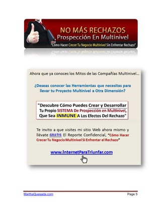 MarthaQuesada.com   Page 5
 