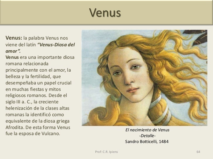 Mitos, arte y etimologías