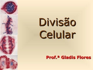 DivisãoDivisão
CelularCelular
Prof.ª Gladis FloresProf.ª Gladis Flores
 