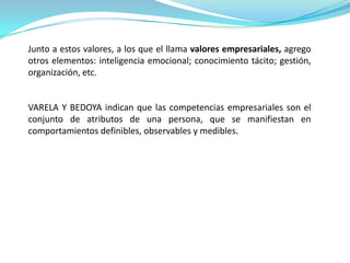 Necesidad de escapeCATACTERISTCAS DE COMPORTAMIENTOLiderazgo