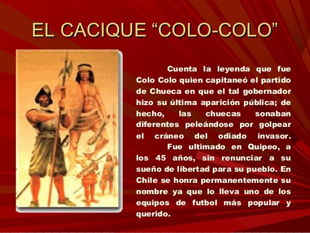 Quien Era El Cacique De Tu Entidad