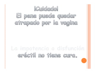 Mitos sobre sexualidad ppt