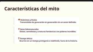 Legends Characteristics Exploring Myths and Legends: Origins, Characteristics, and Cultural ...