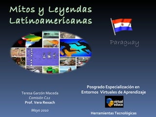 Posgrado Especialización en  Entornos  Virtuales de Aprendizaje Herramientas Tecnológicas Teresa Garzón Maceda Comisión C22  Prof. Vera Rexach Mayo 2010 