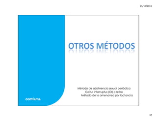 Mitos y realidades anticoncepcion