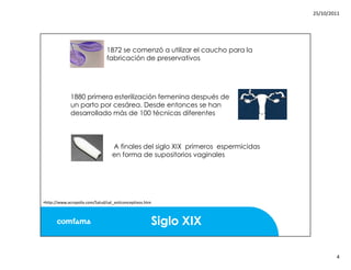 Mitos y realidades anticoncepcion