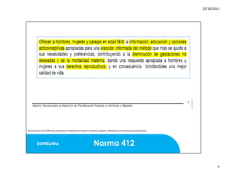Mitos y realidades anticoncepcion