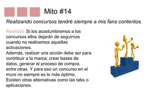 Mitos y realidades de las redes sociales | PPTX