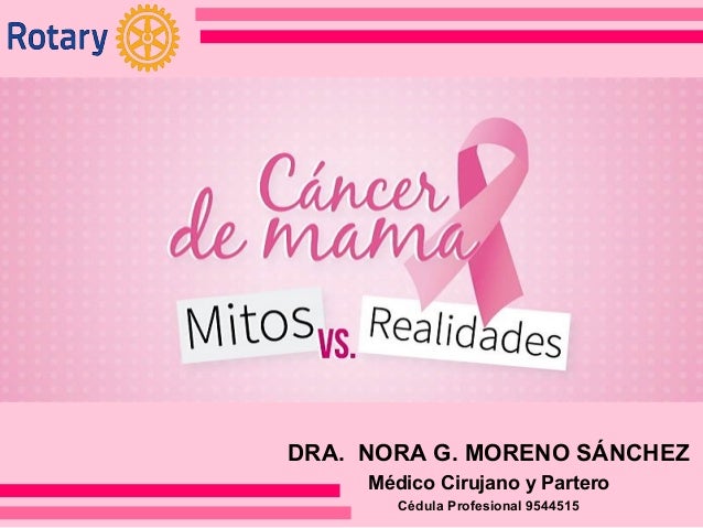 Mitos y realidades platica cancer de mama