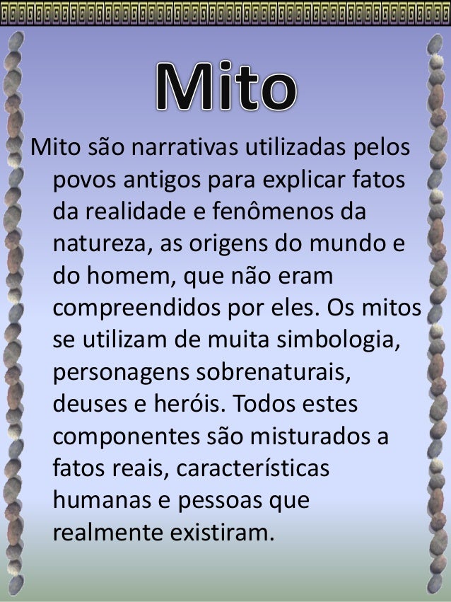 Mito x filosofia
