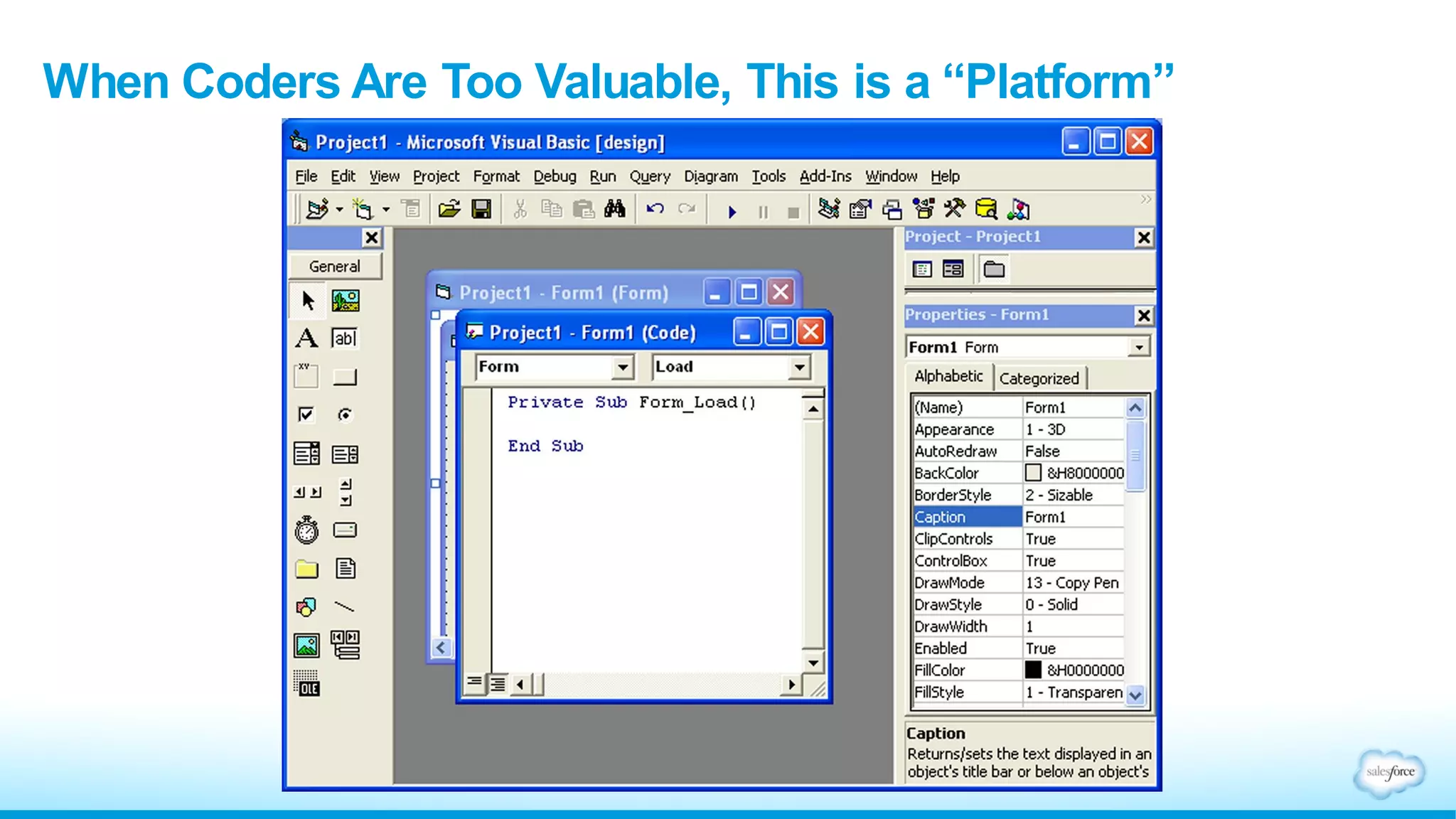 When Coders Are Too Valuable, This is a “Platform”
 