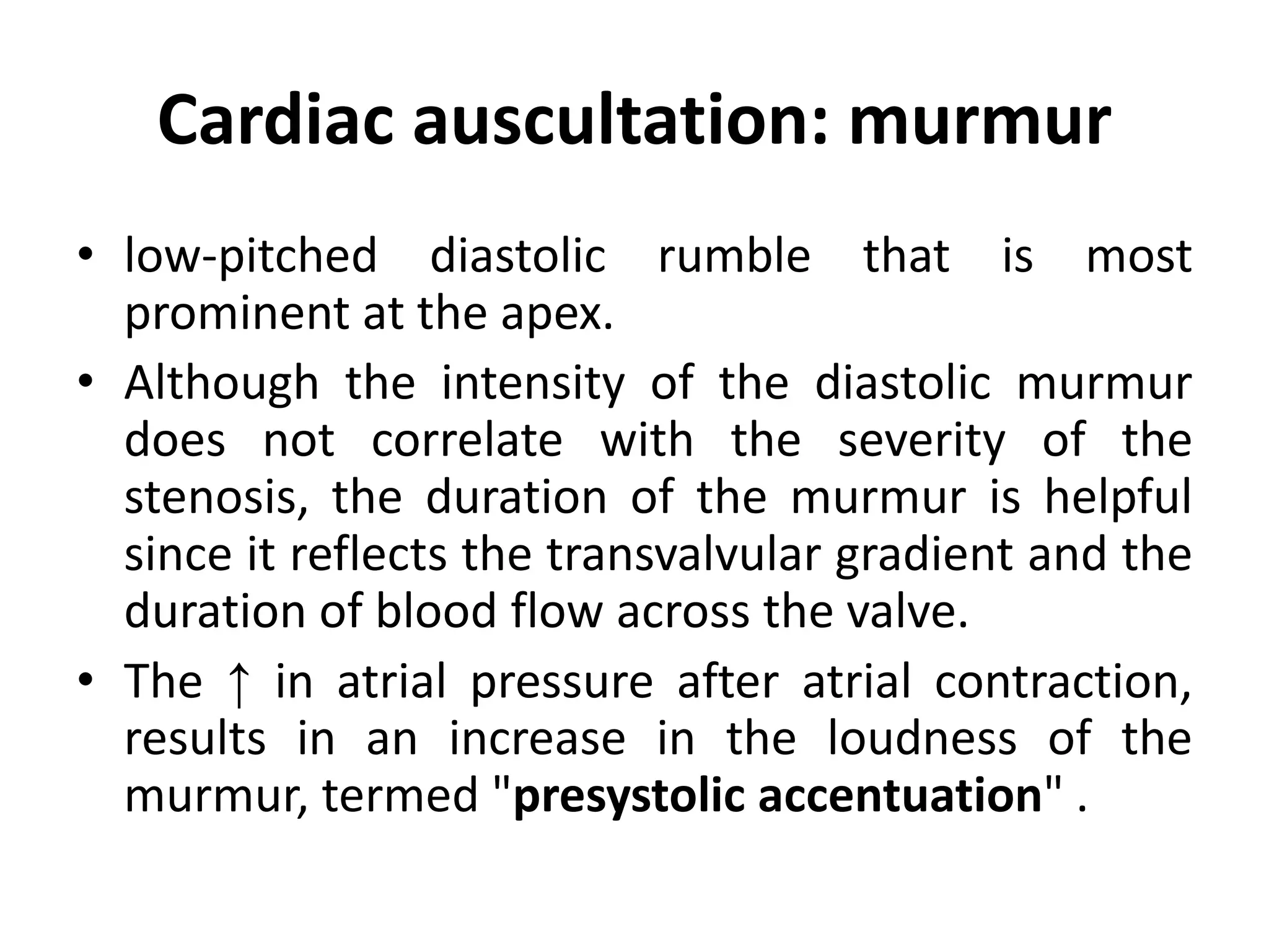 Mitral stenosis | PPTX