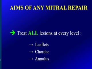 Mitral valve current challenges