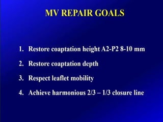 Mitral valve current challenges