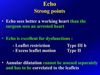 Mitral valve current challenges