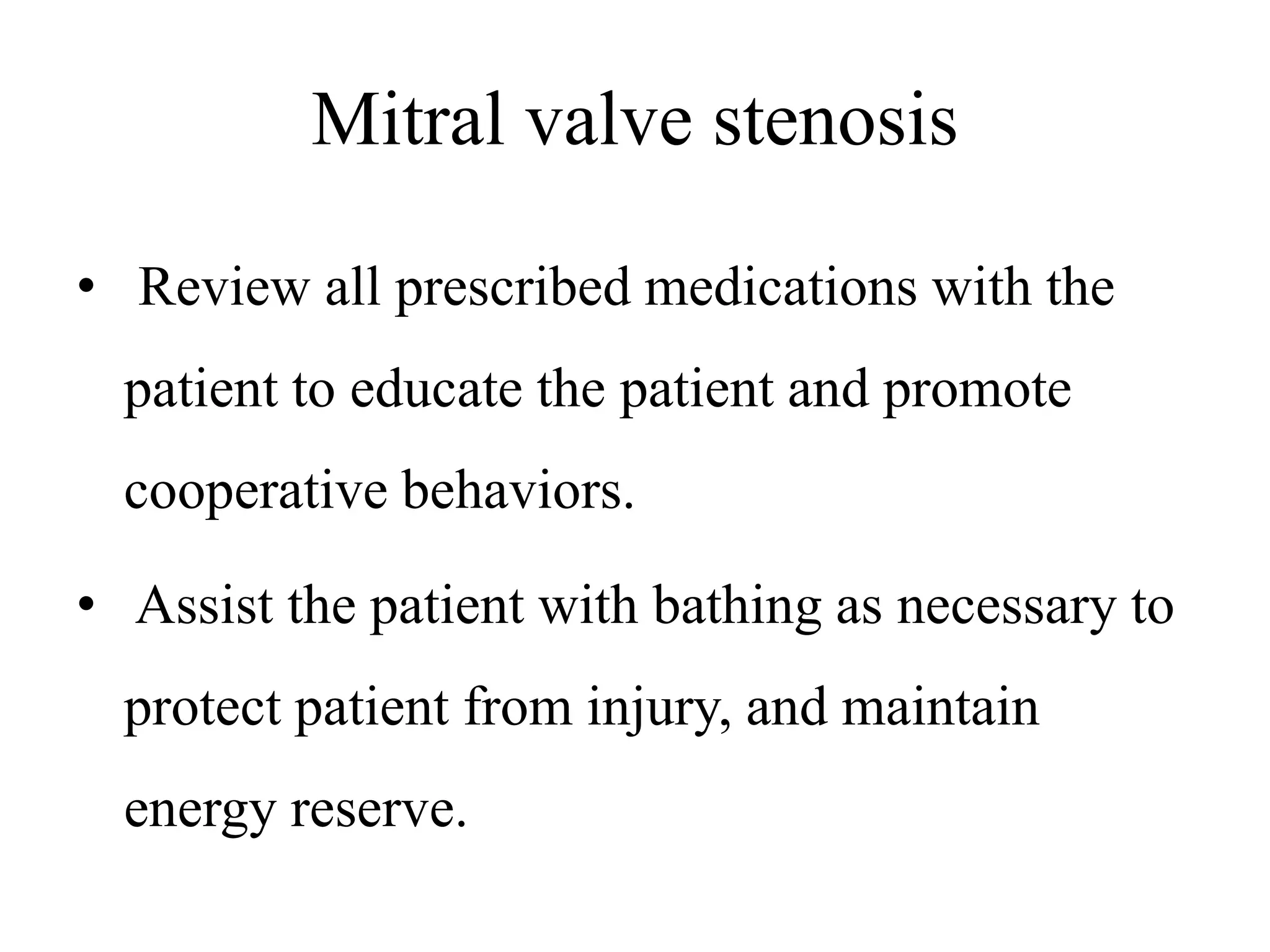 Mitral valve stenosis powerpoint | PPTX