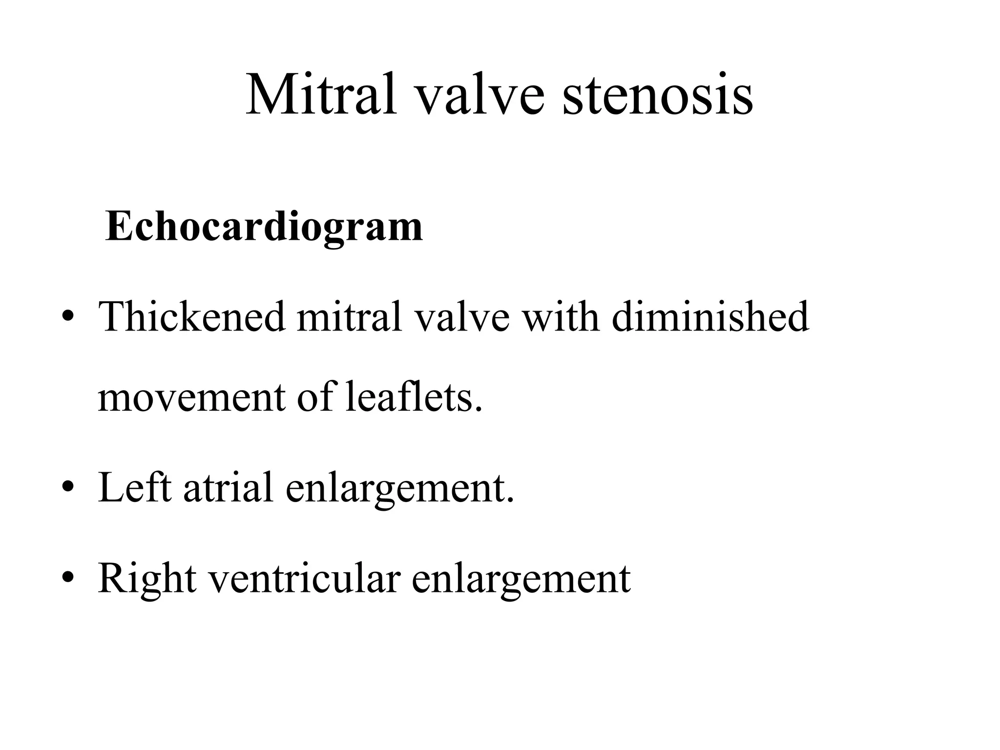 Mitral valve stenosis powerpoint | PPTX