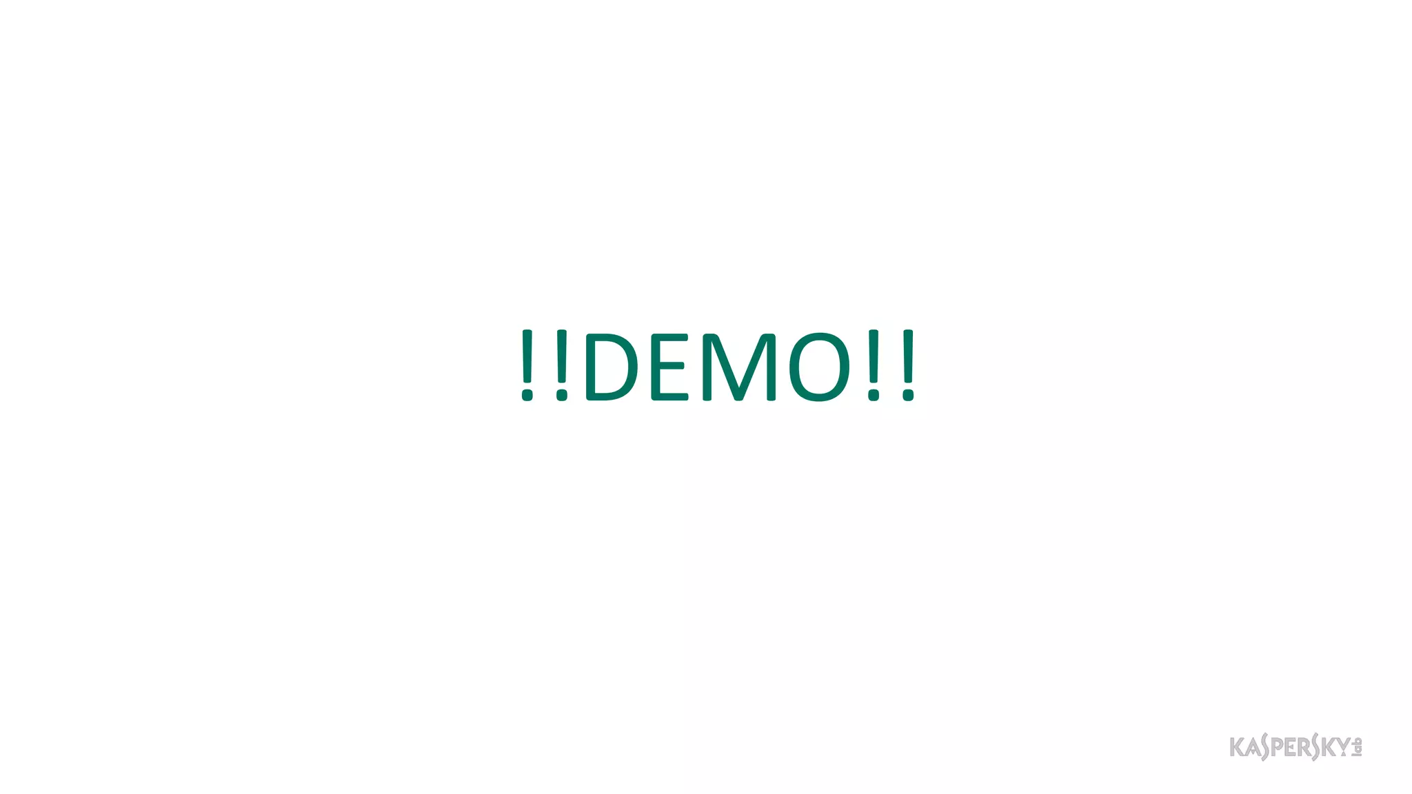 !!DEMO!!
 