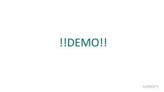 !!DEMO!!
 