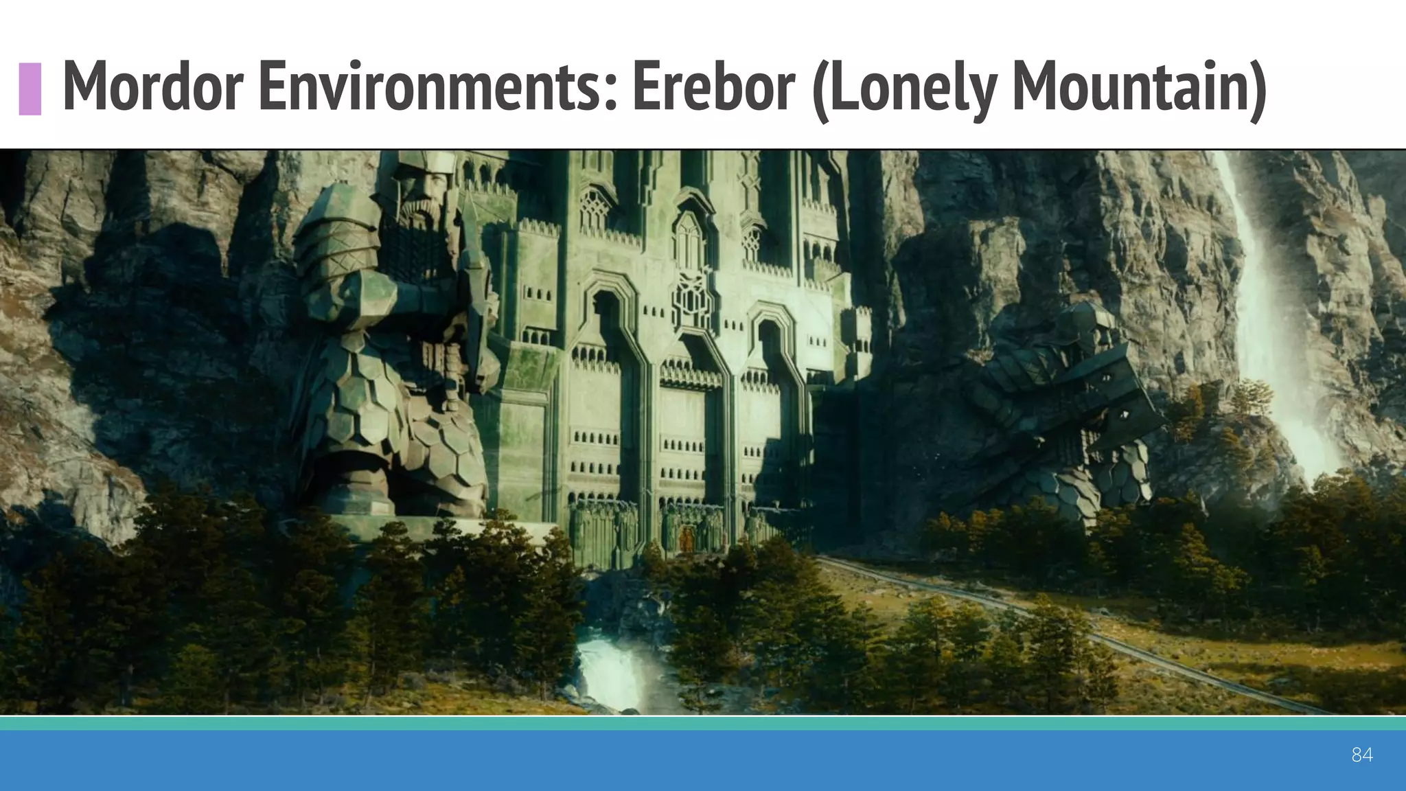 Mordor Environments: Erebor (Lonely Mountain)
84
 