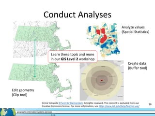 GIS Level 1 Introduction to GIS and Mapping | PPTX