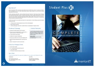 MerrionIT Student Plus Brochure