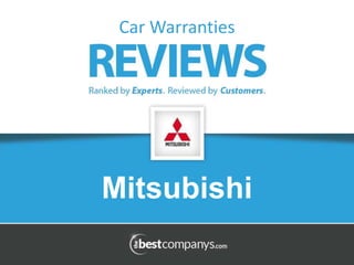 Mitsubishi
Car Warranties
 