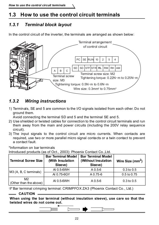 Mitsubishi s500 e-vfd-detailed