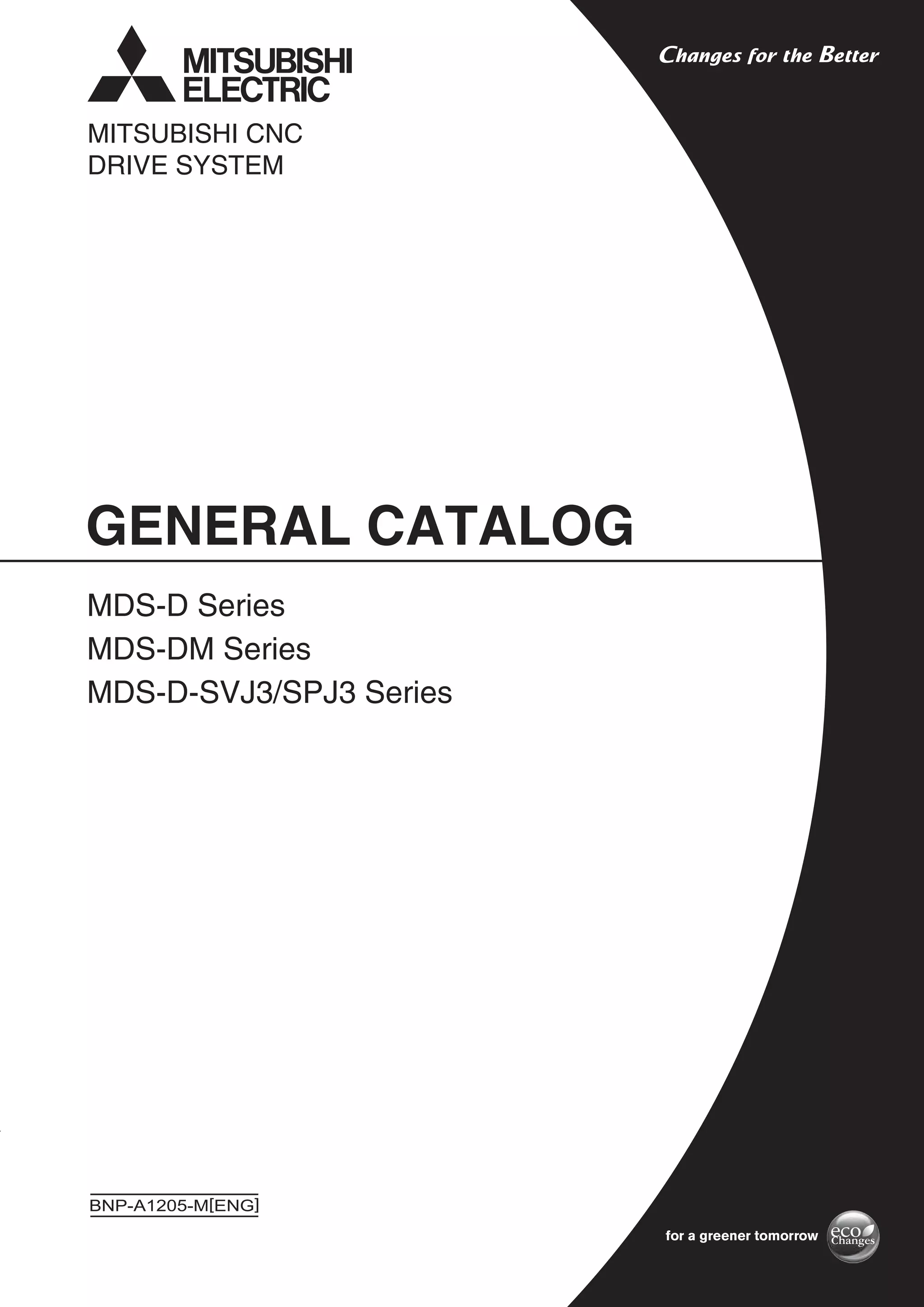 Mitsubishi cnc drive system general catalog (mds ddm series, mdsd