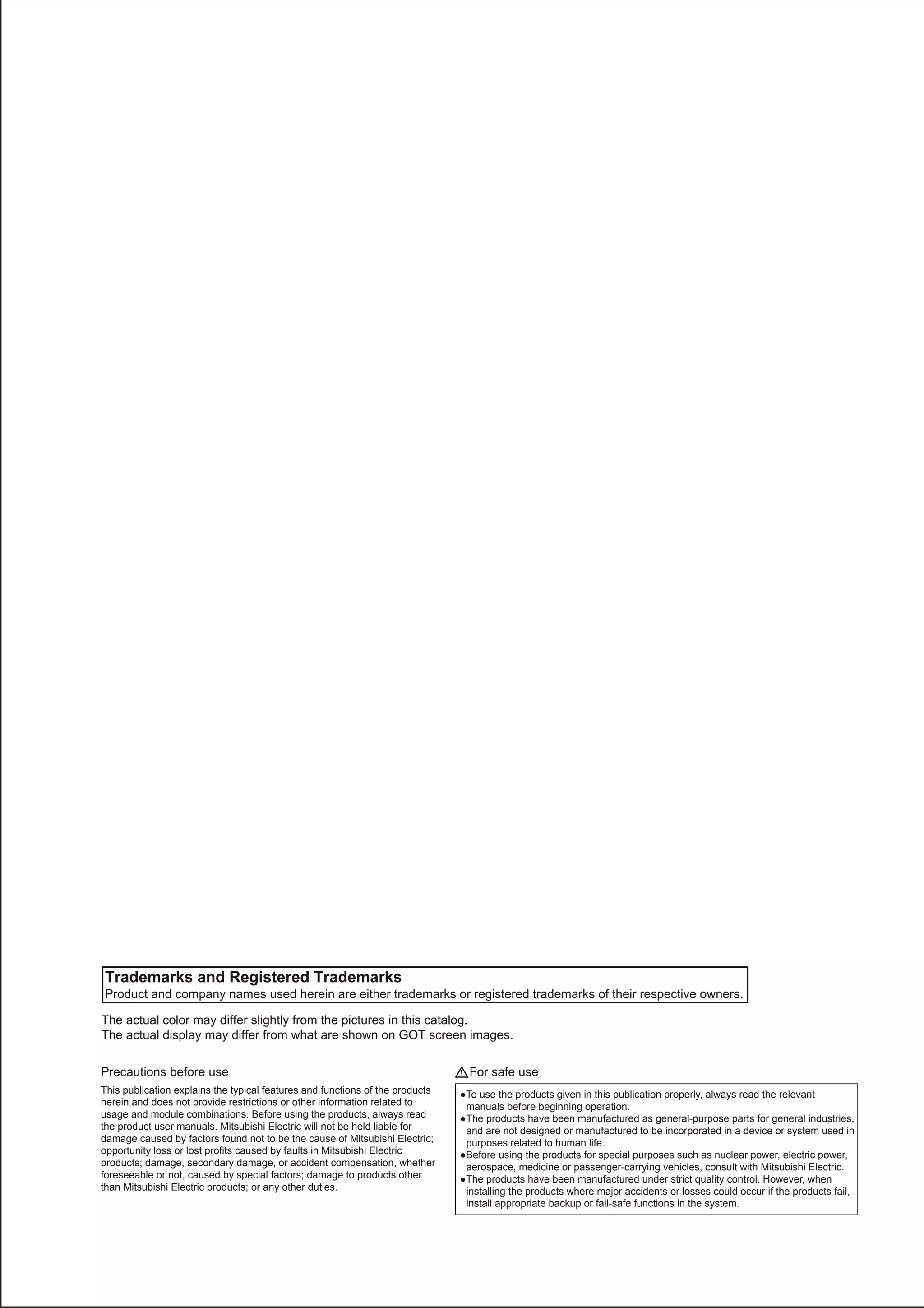 Mitsubishi graphic operation terminal got2000 series got mobile ...