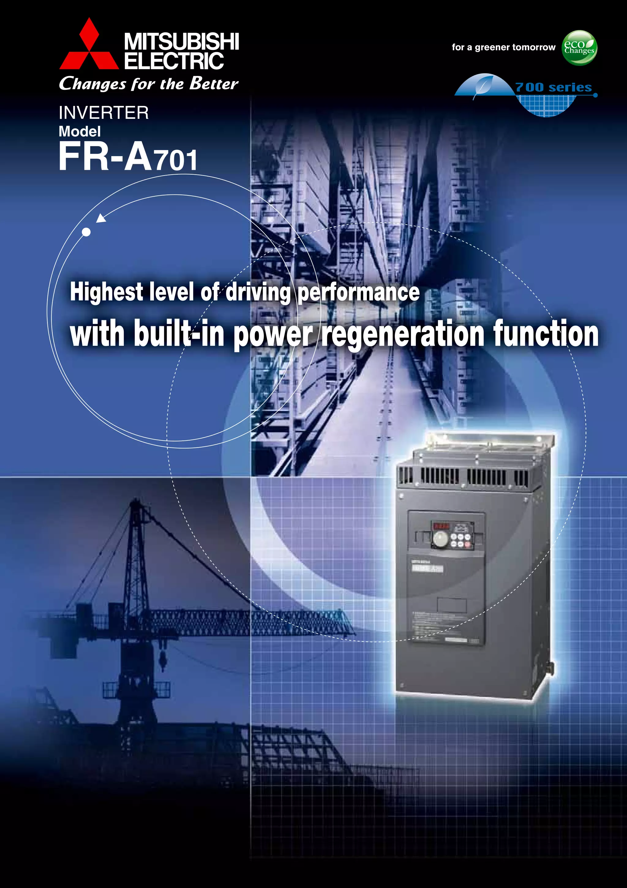 Mitsubishi FREQROL A700 FR A770 11K 01 How to program the